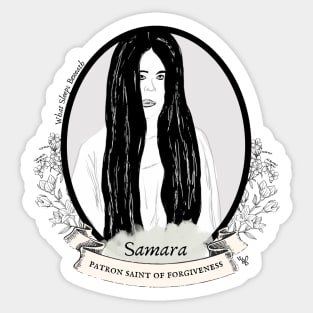 The Ring Girl Samara Sticker